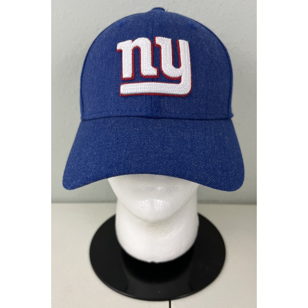 New Era NY Giants NFL 9Forty Snapback Hat Blue Wool Blend Adjustable Cap